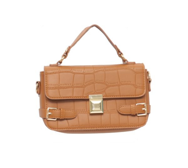 Bolsa Crossbody color camel
