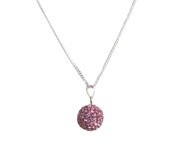 Collar y aretes con zirconia. - Image 2