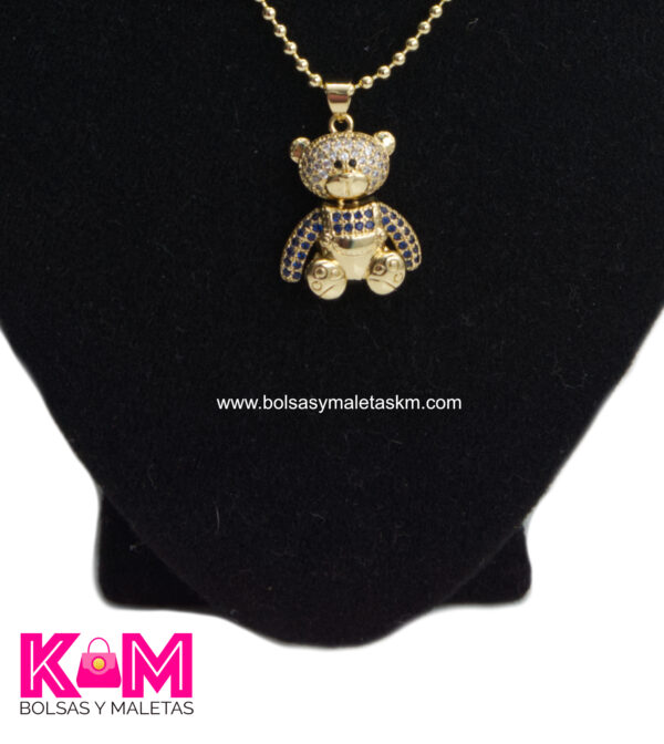 Collar con dije de oso movible - Image 2